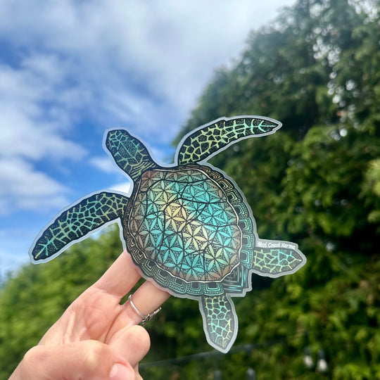 Turtle Car Decal