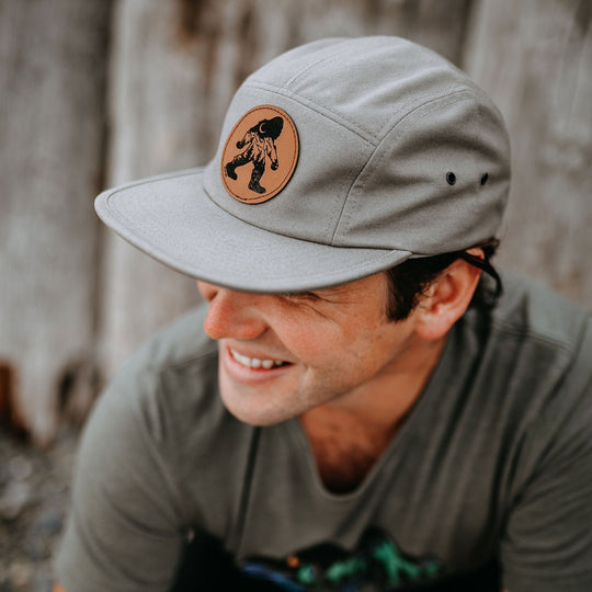 Nature Sasquatch Jockey Cap - Dark Grey