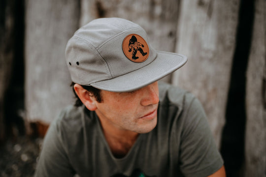 Nature Sasquatch Jockey Cap - Dark Grey