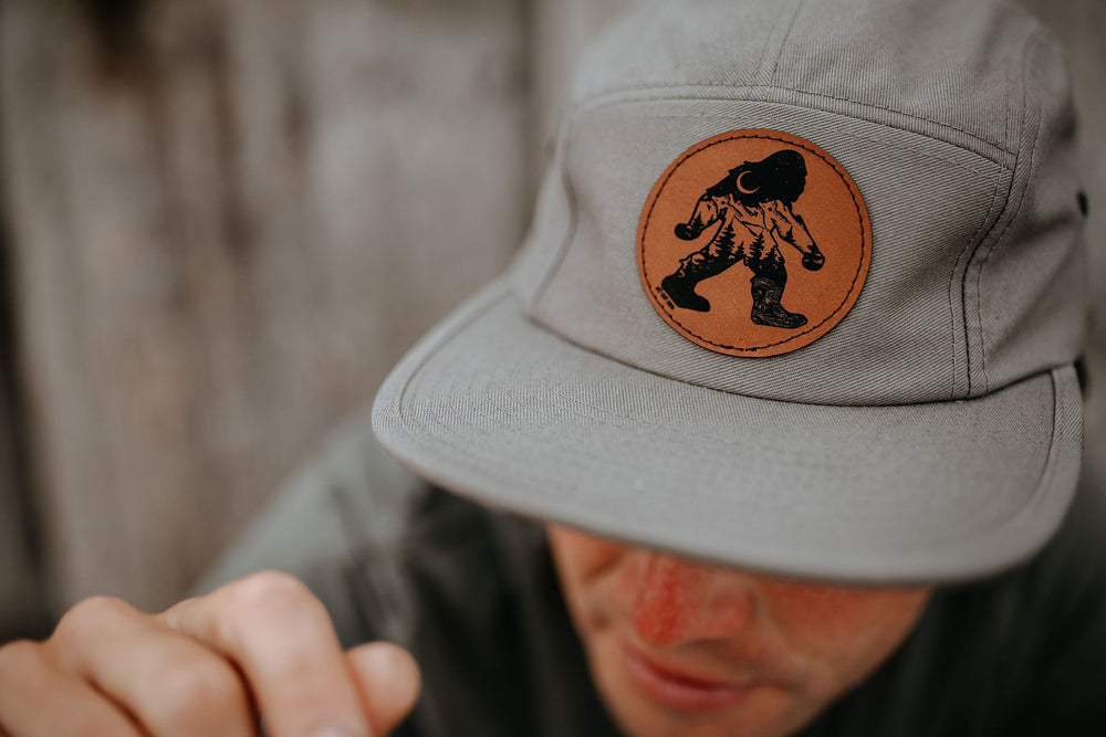 Nature Sasquatch Jockey Cap - Dark Grey