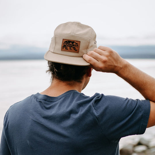 Nature Bear Jockey Cap - Khaki