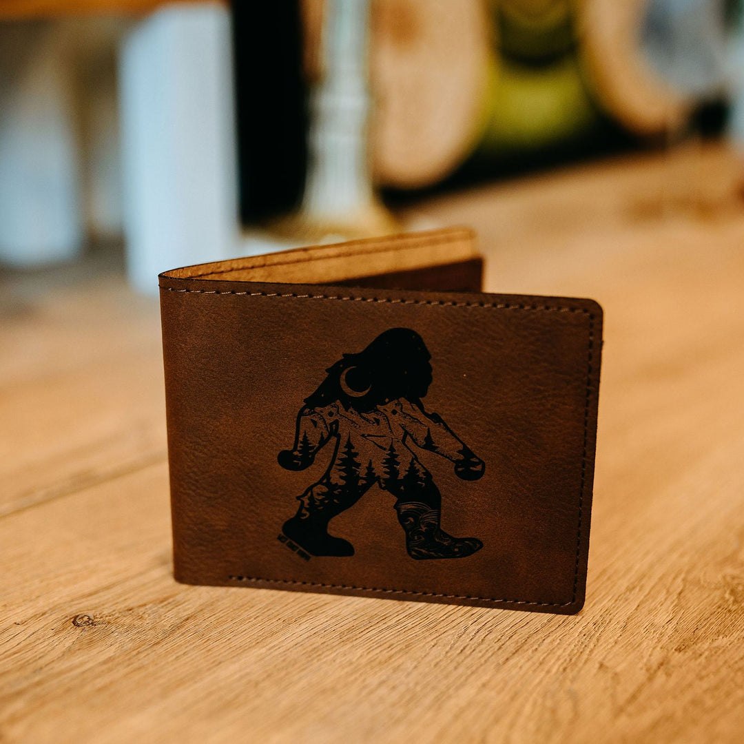 Engraved Nature Sasquatch Wallet